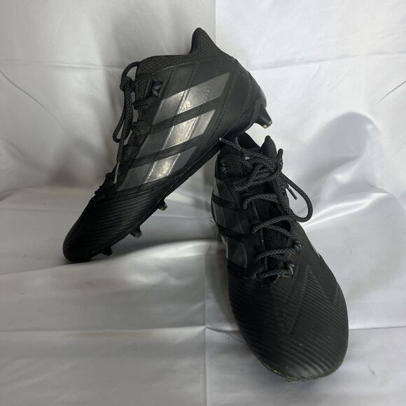 Adidas Freak Carbon Mid | Football Cleats | Black • Silver | Men’s 13 F97423 - Picture 1 of 10